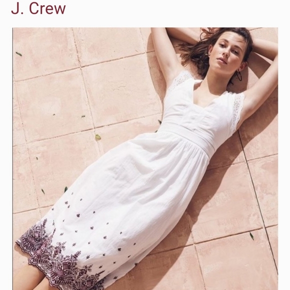 J. Crew Dresses & Skirts - J Crew Point Sur Sundress Gorgeous NWT lace embroidered eyelet 4